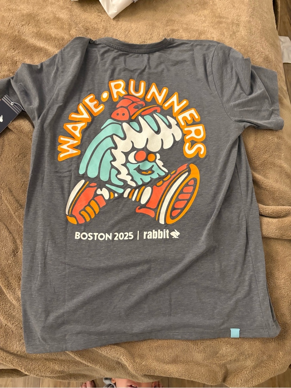 rabbit Boston Marathon 2025 shirt